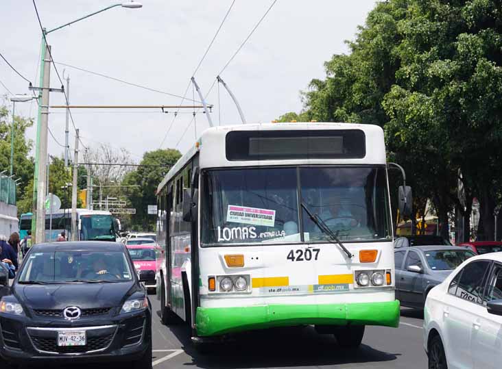 STE MASA Toshiba trolleybus 4207